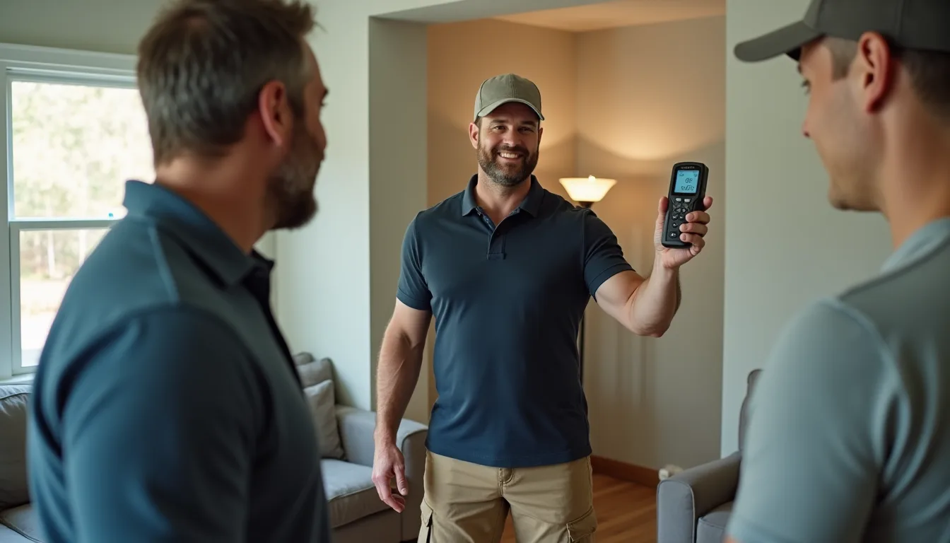 Water damage restoration service